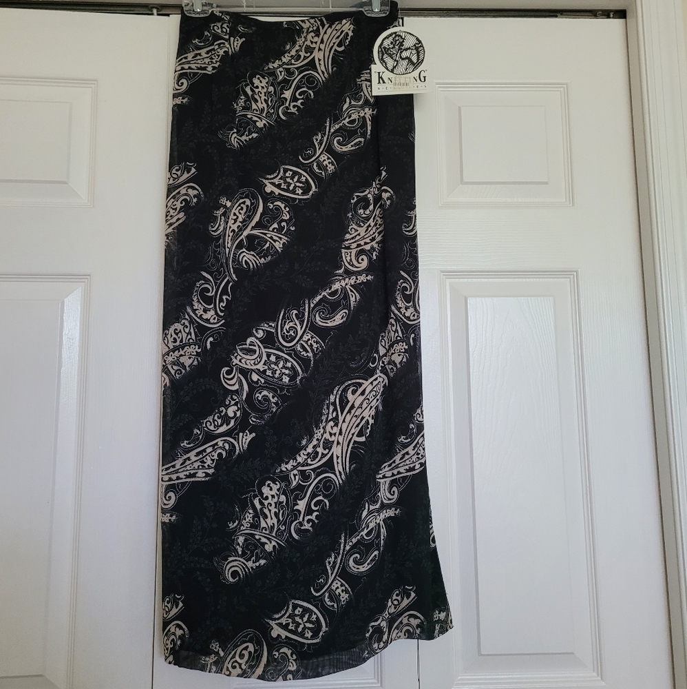 Knitting Needles Maxi skirt